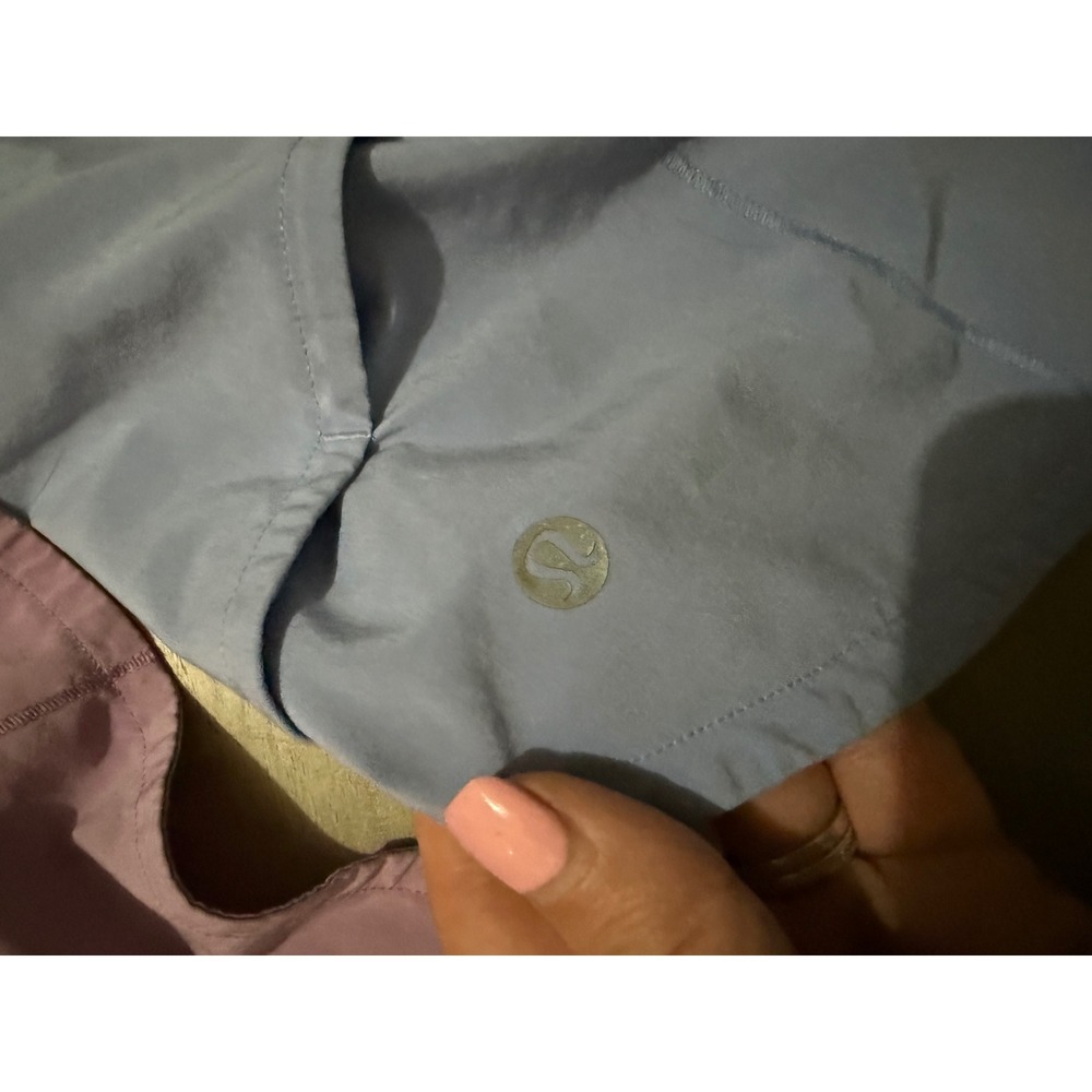 Lululemon Speed Up Low-Rise Lined Shorts 2.5 2 Pack Purple Blue Womens 10 - Picture 6 of 8